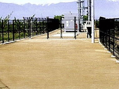 固める土の施工例