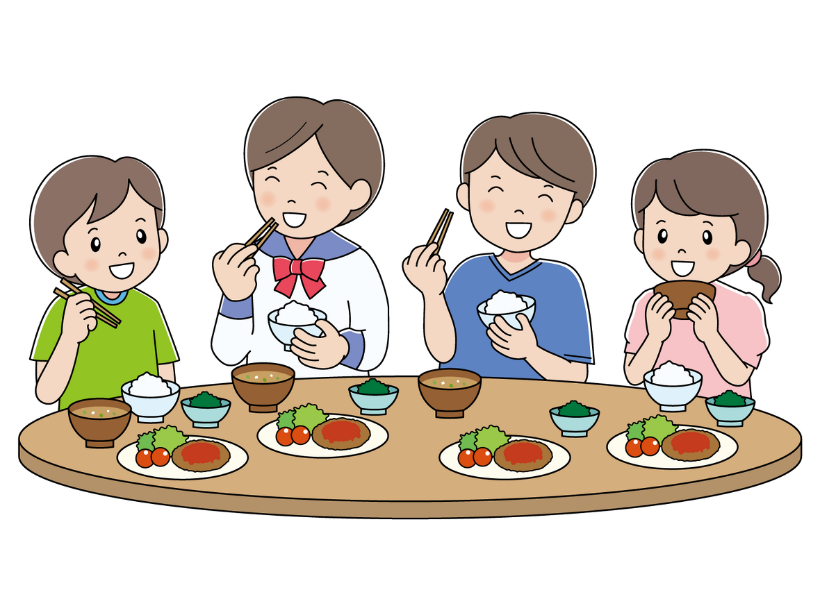 食事をする子ども